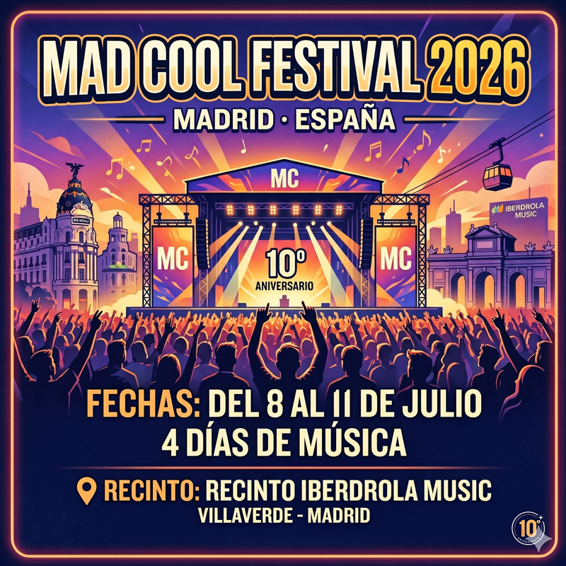 Mad Cool Festival 2026